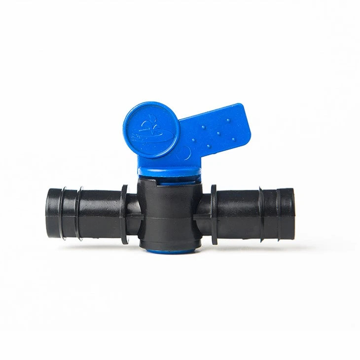 PE-pipe-straight-valve